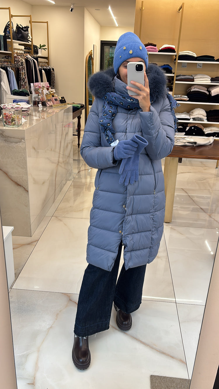 GUANTI - STELLA - BLU CINA