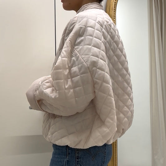 SUSY MIX - BOMBER TRAPUNTATO - BEIGE