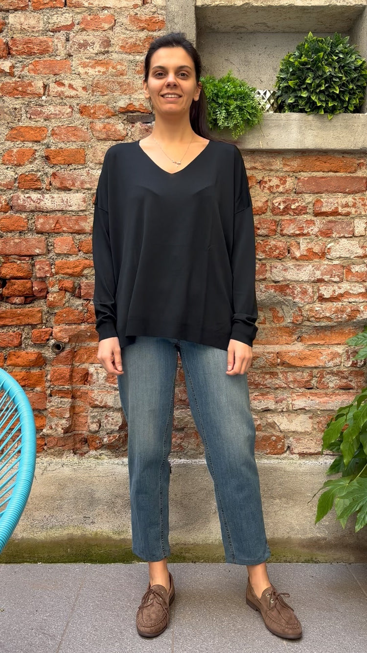 SUSY MIX - MAGLIA - NERA