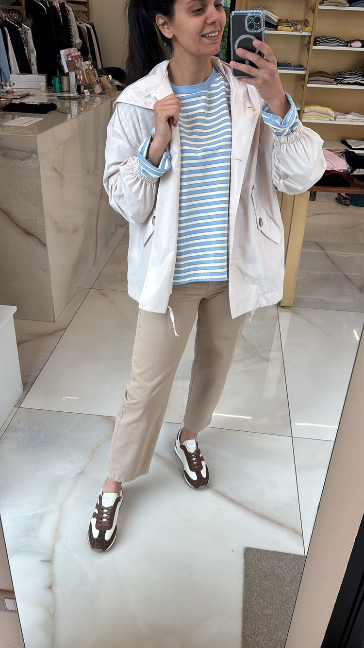 TENSIONE IN - PANTALONE BALOON - LIQUIRIZIA