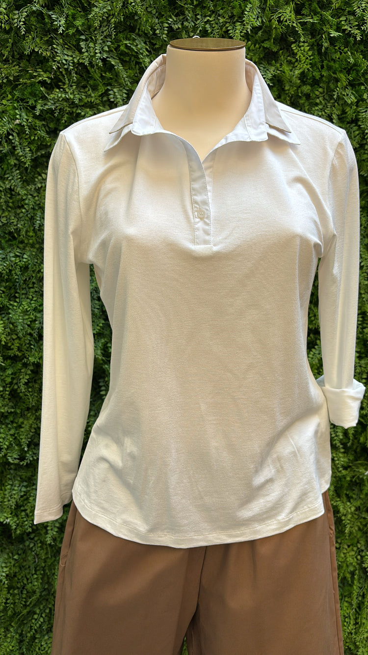 Daniel e Mayer - camicia in cotone - LATTE
