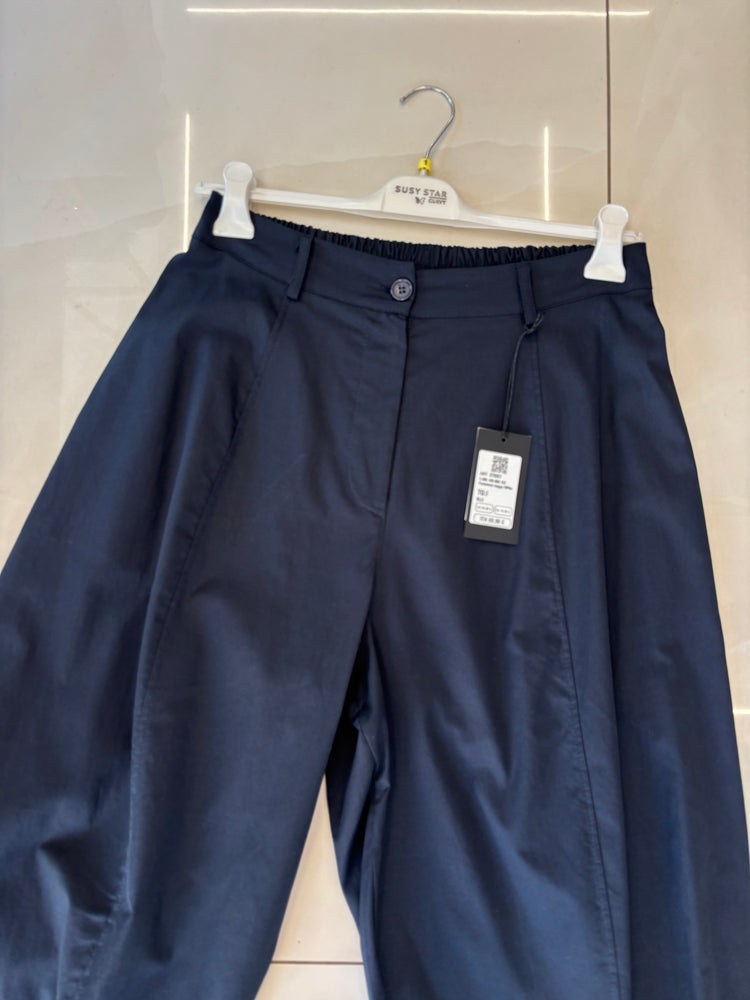 Susy star - pantalone bagghy - blu