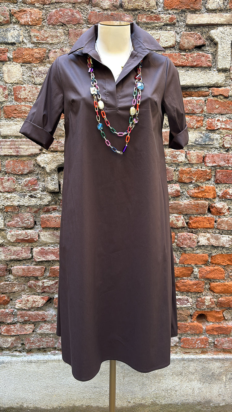 DANIEL E MAYER - ABITO CAMICIA - MARRONE