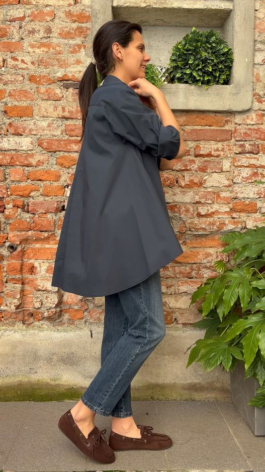 Carmen - Camicione / Abito - Blu