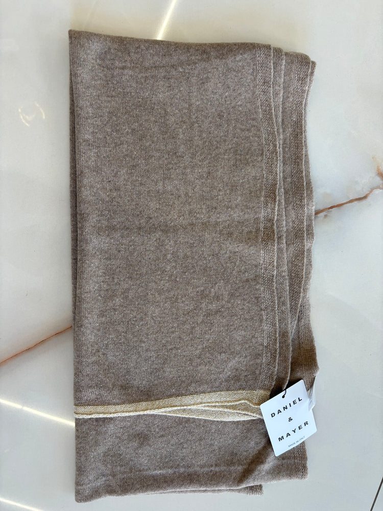 DANIEL E MAYER - SCIARPA ADELAIDE - TAUPE