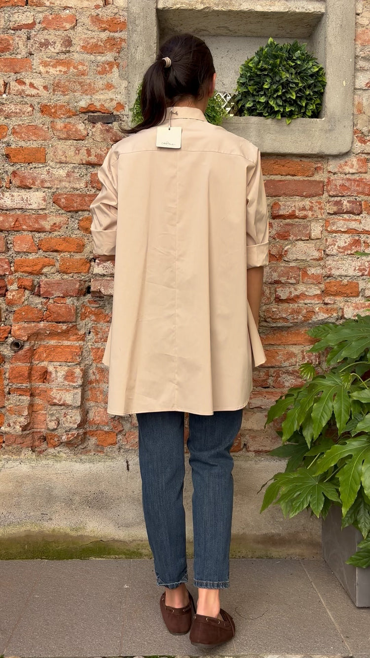Carmen - Camicione / Abito - Beige