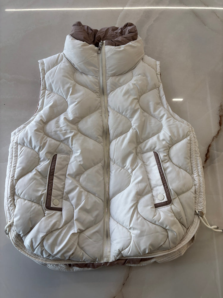 PIUMINO - SMANICATO - BIANCO