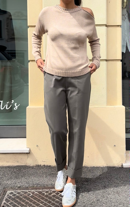 SUSY MIX - MAGLIA CUT OUT - SAFARI