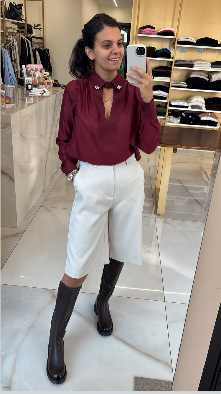 SUSY MIX - CAMICIA APPLICAZIONI - VINO