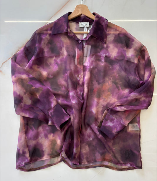 SUSY MIX - CAMICIA FANTASIA - PRUGNA