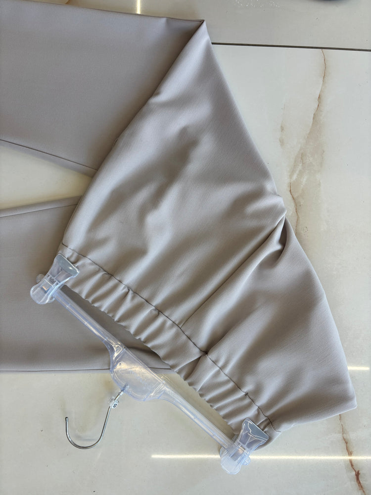 SOUVENIR - PANTALONE BASICO CON COULISSE - GESSO