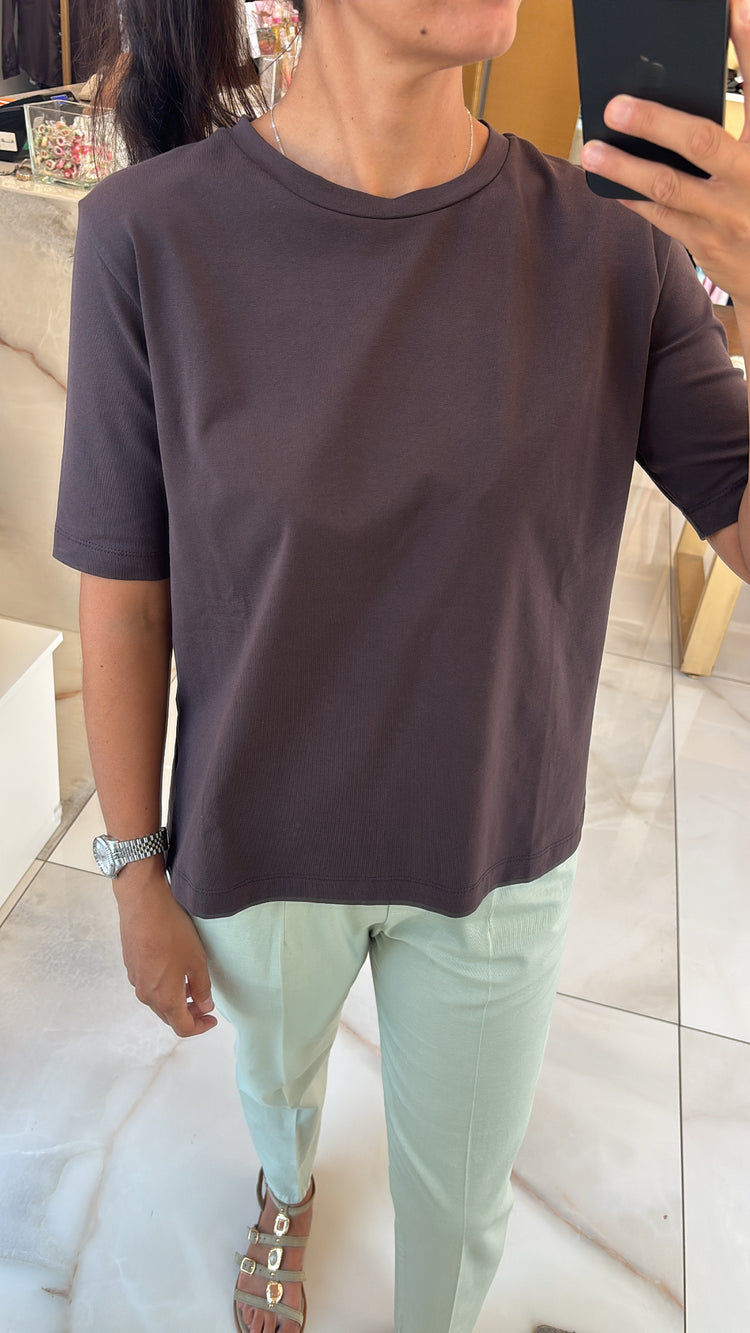 Margaret - Maglia Basica - Choco