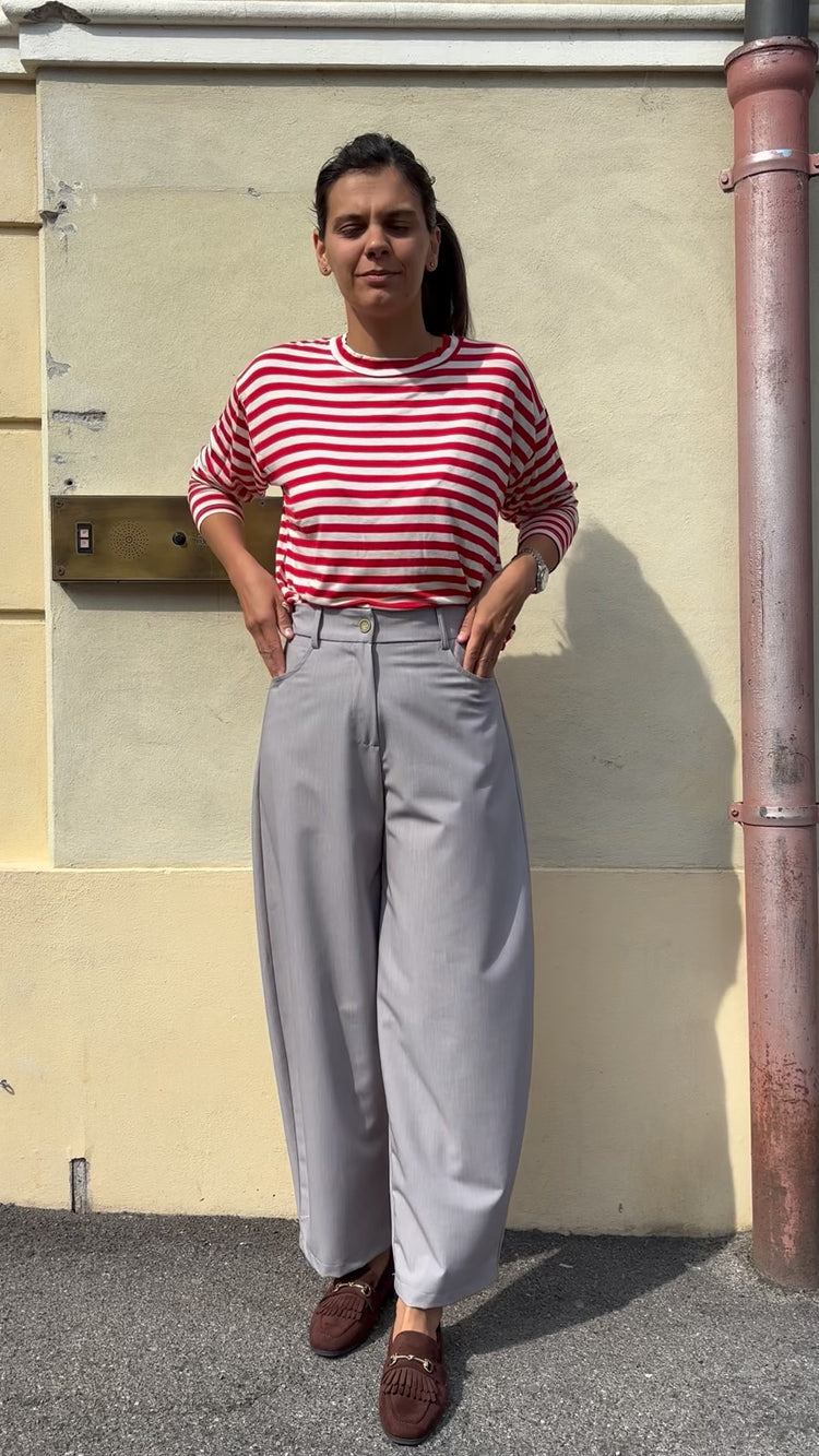 TENSIONE IN - PANTALONE BALI - GRIGIO