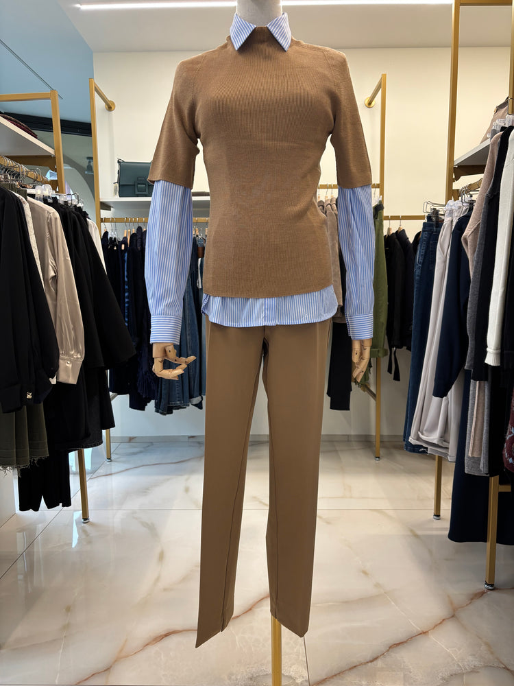 DANIEL & MAYER - PANTALONE BASICO CAMERON - BISCOTTO