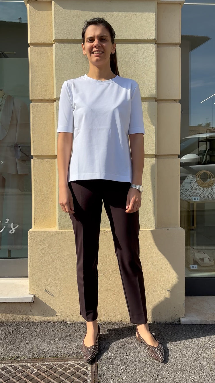 Margaret - Maglia Basica - Bianco Ottico