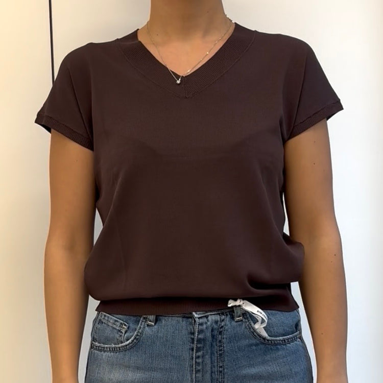 SUSY MIX - GILET SLIM - MORO