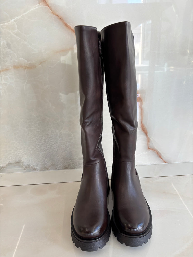 STIVALE ALTO - MARRONE