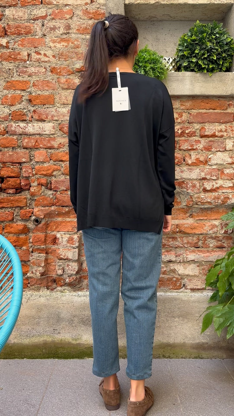 SUSY MIX - MAGLIA - NERA