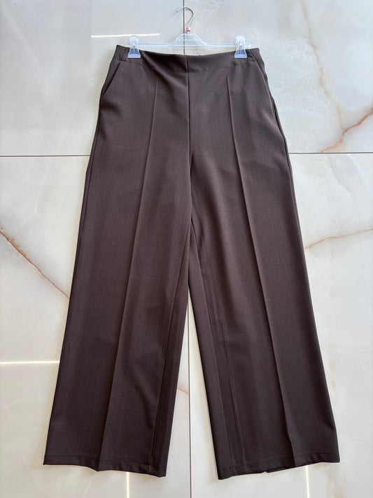 SUSY STAR - PANTALONI PALAZZO  - CHOCO