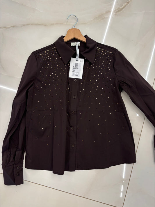 SUSY STAR - CAMICIA DIAMANTINI - MORO