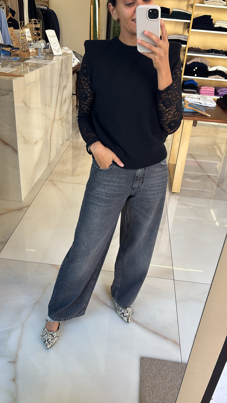 SOUVENIR - GILET - NERO