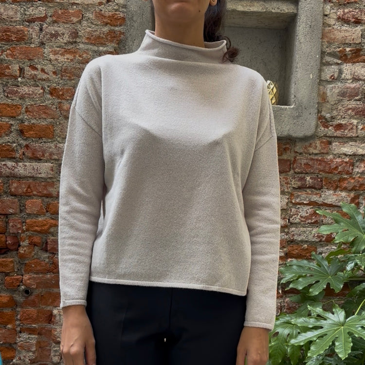 DANIEL E MAYER - MAGLIONE LUPETTO - BEIGE