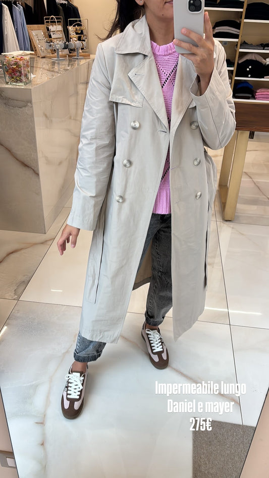 DANIEL & MAYER - TRENCH LUNGO - BEIGE