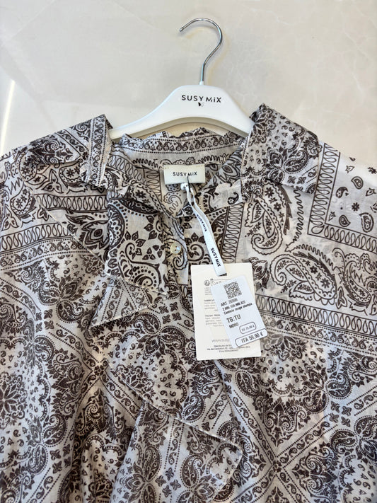 Susy mix - Camicia bandana - Moro