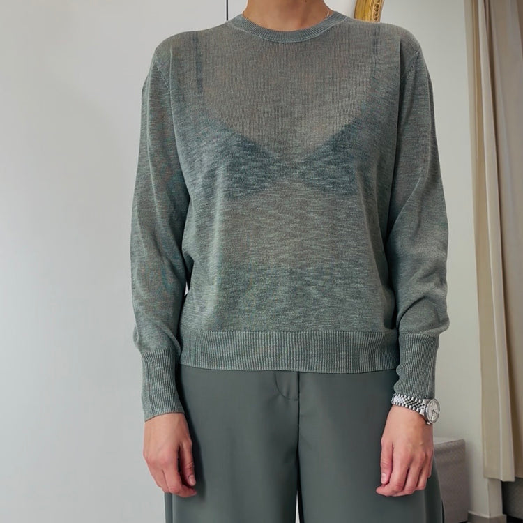 TENSIONE IN - MAGLIA - VERDE SALVIA