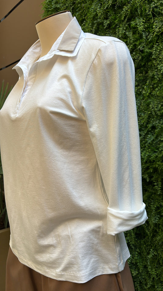 Daniel e Mayer - camicia in cotone - LATTE