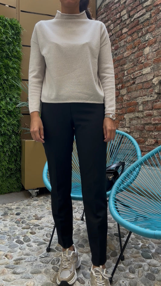 DANIEL E MAYER - MAGLIONE LUPETTO - BEIGE