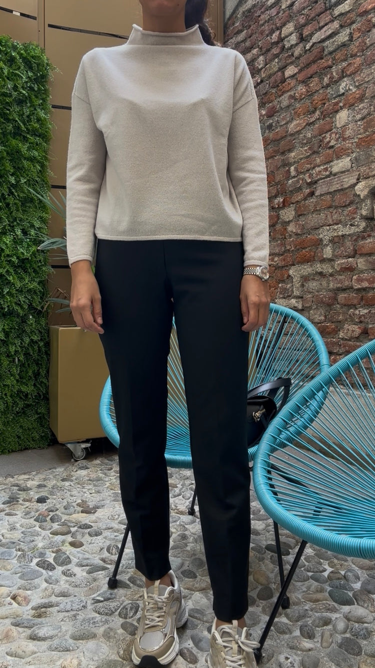 DANIEL E MAYER - MAGLIONE LUPETTO - BEIGE