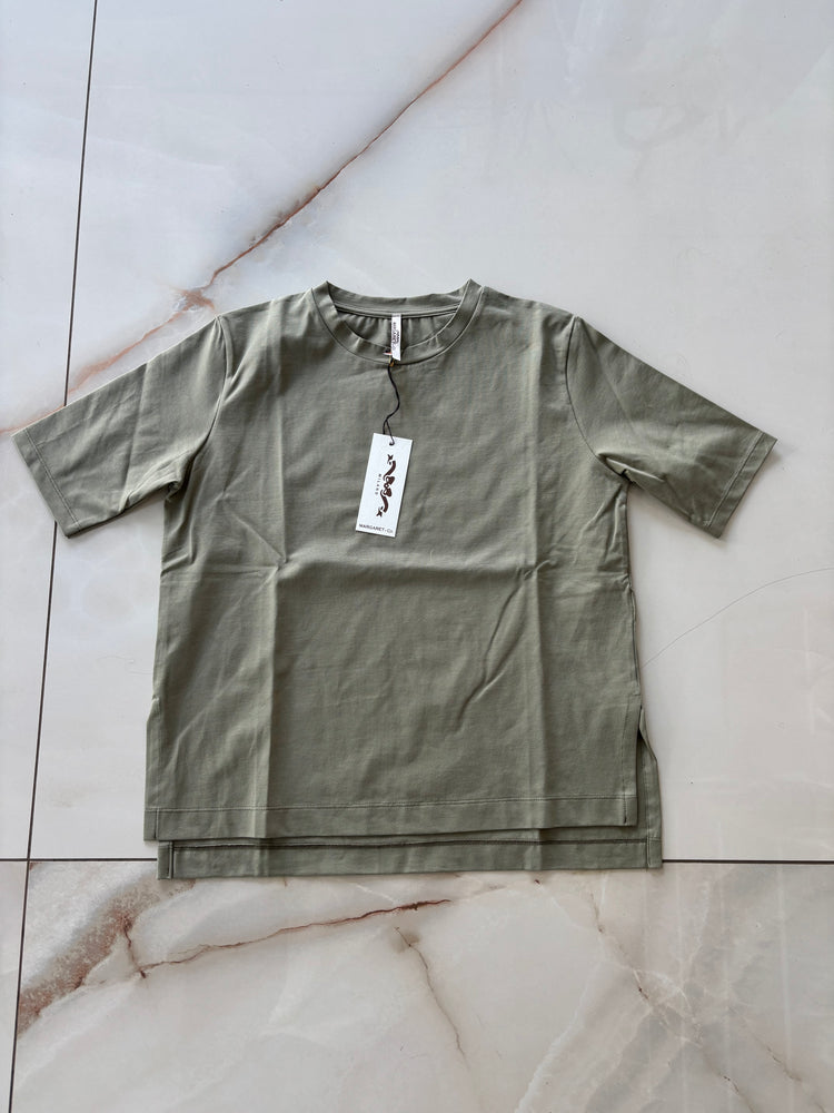 Margaret - Maglia Basica - Verde Militare