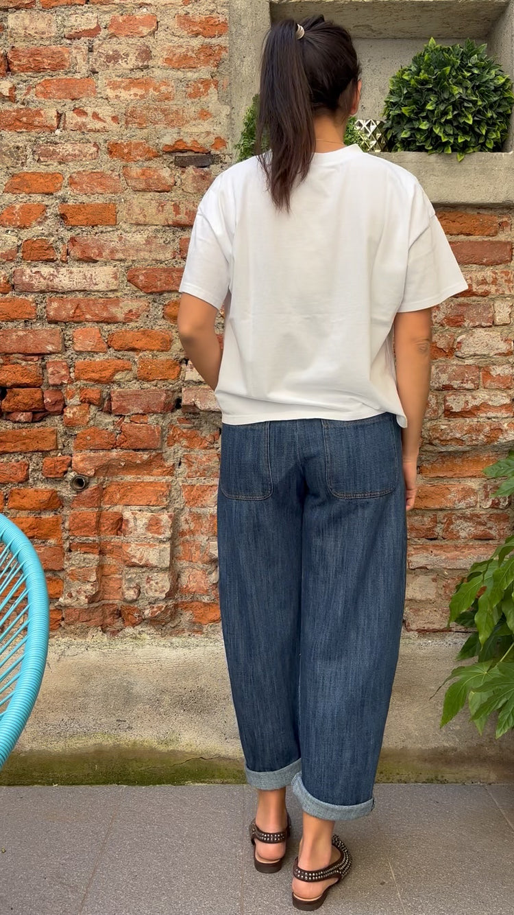 SUSY MIX - T SHIRT SCATOLETTA - BIANCA