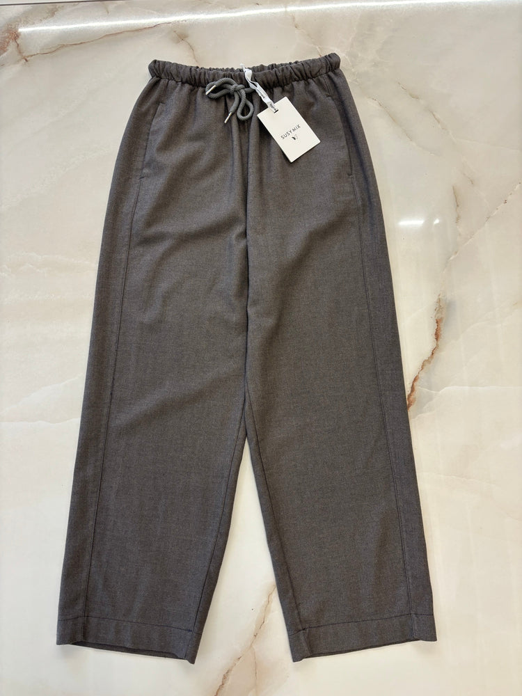 SUSY MIX - PANTALONE COULISSE - GRIGIO