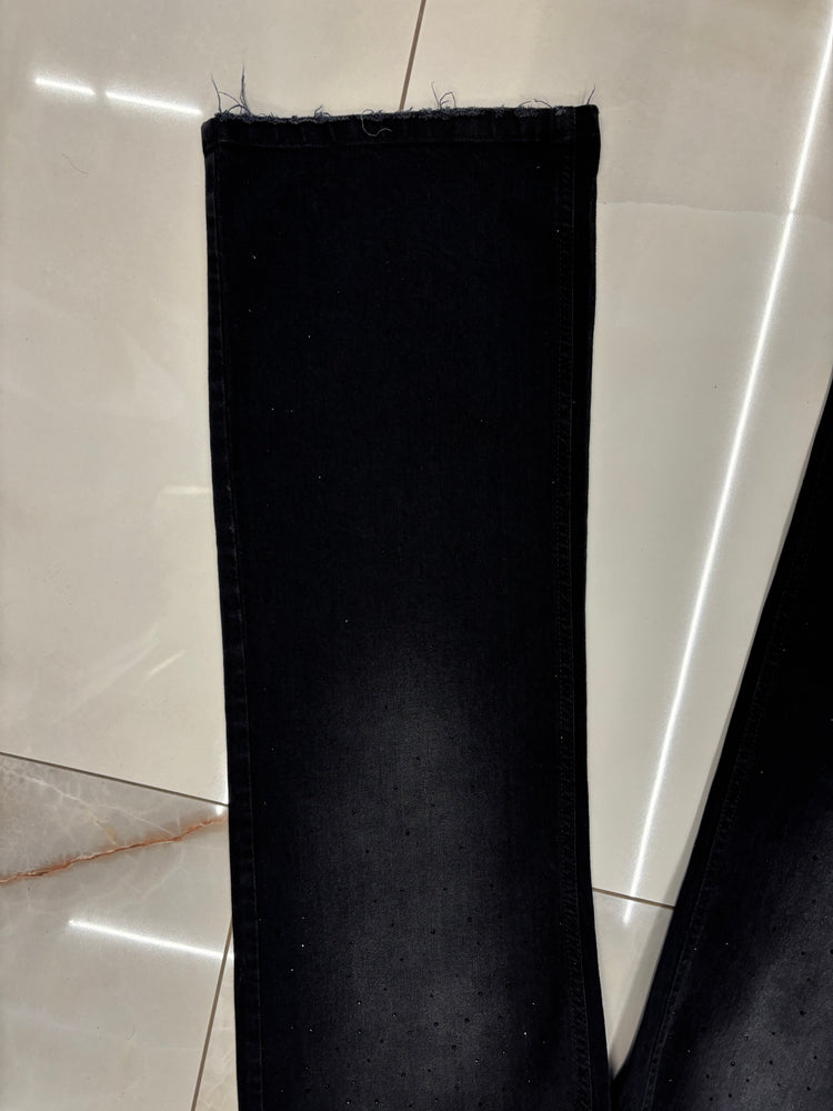 SUSY MIX - JEANS STRASS - NERO