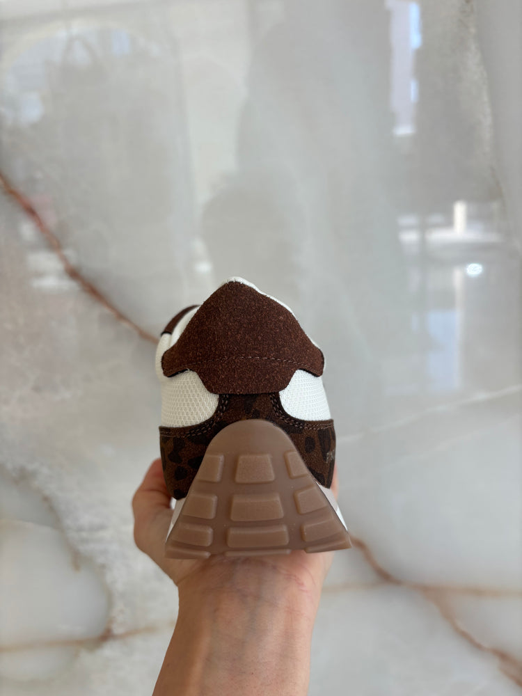 Sneakers - Leopardata - Choco