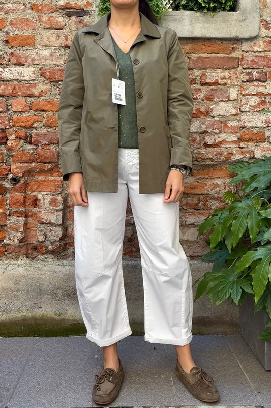 DANIEL & MAYER - GIACCA SPOLVERINO - VERDE