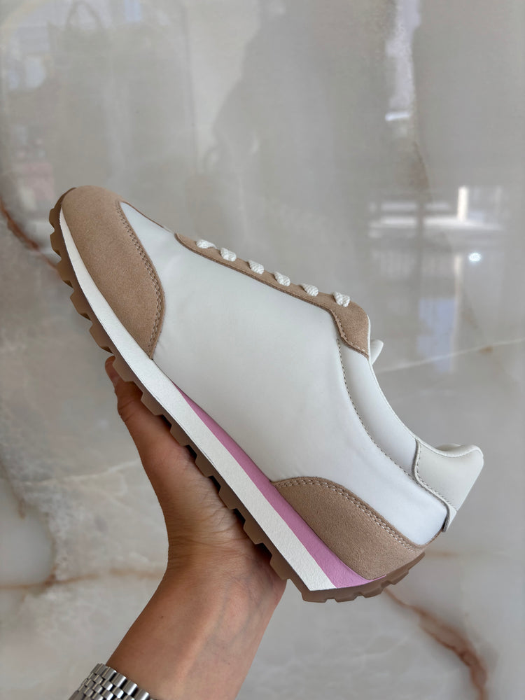 Sneakers - Primula - Beige e rosa