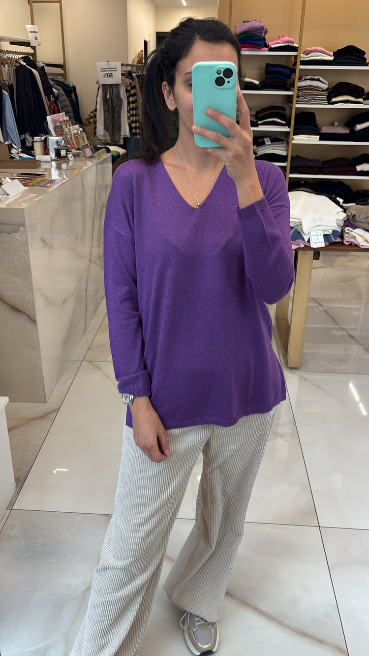 DANIEL & MAYER - MAGLIONE BERILLO - VIOLA