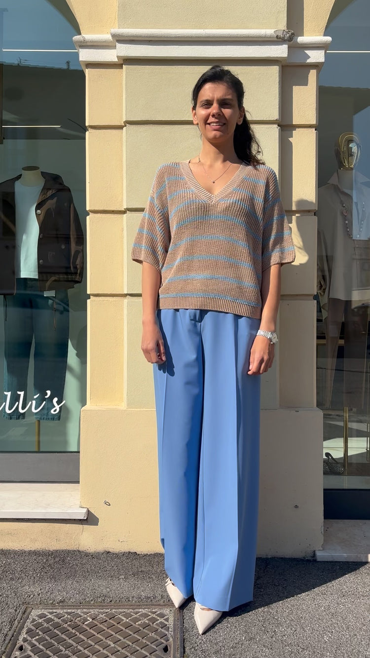 TENSIONE IN - MAGLIA RIGA - MANICA 3/4