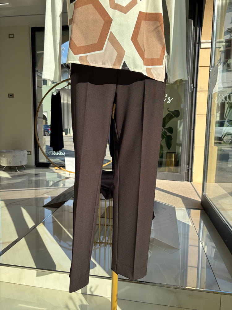 DANIEL & MAYER - PANTALONE BASICO cod. CAMERON INVERNALE - CHOCO