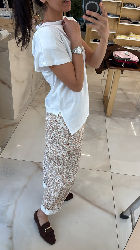 Susy mix - Tshirt asimmetrica - Bianca