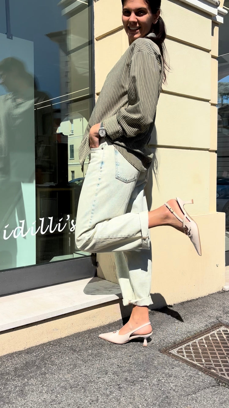 Slingback - Rosa cipria