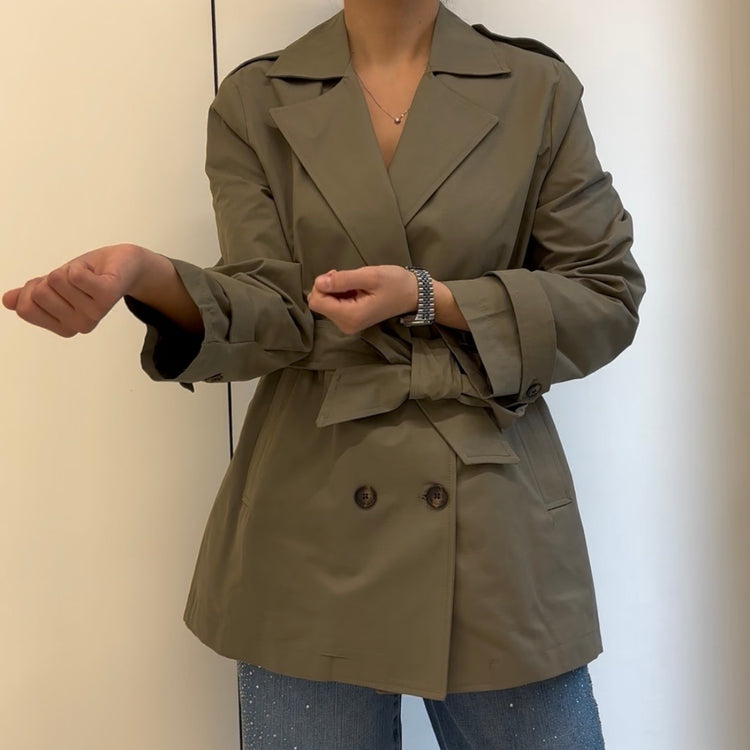 SUSY MIX - TRENCH - VERDE MILITARE