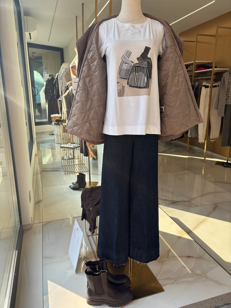 DANIEL E MAYER - JEANS PALAZZO - DENIM