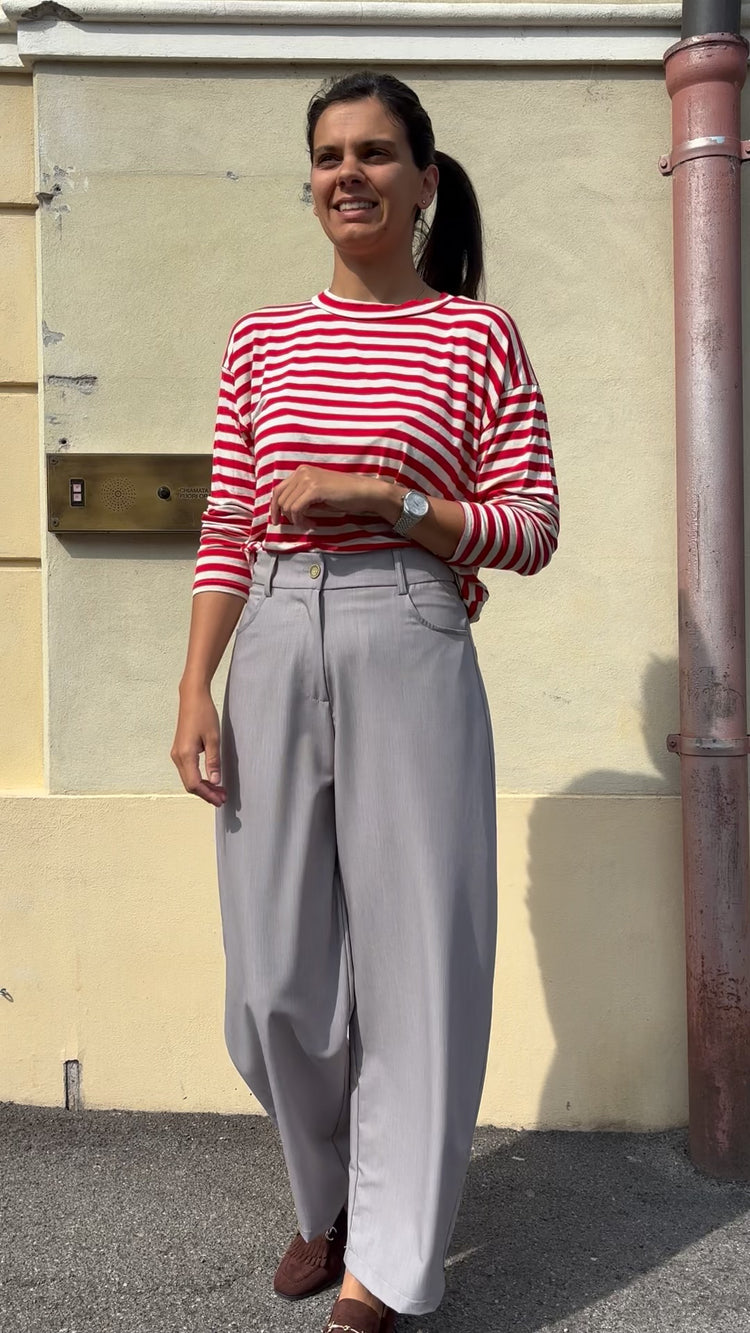 TENSIONE IN - PANTALONE BALI - GRIGIO