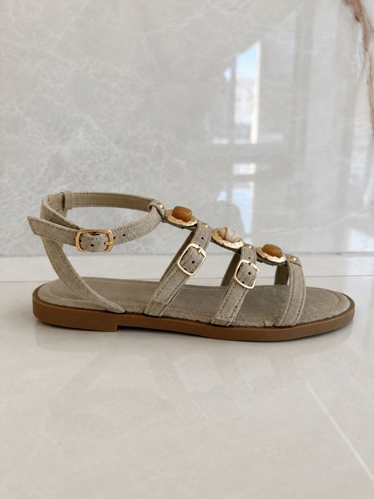 Sandalo perle - Beige
