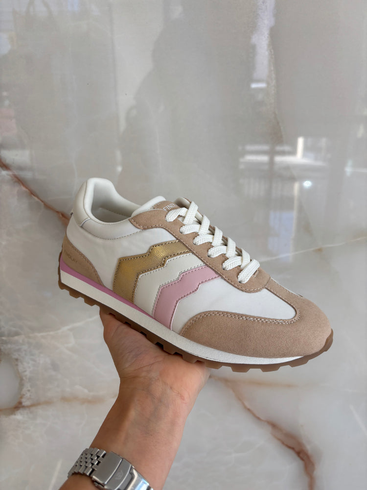 Sneakers - Primula - Beige e rosa