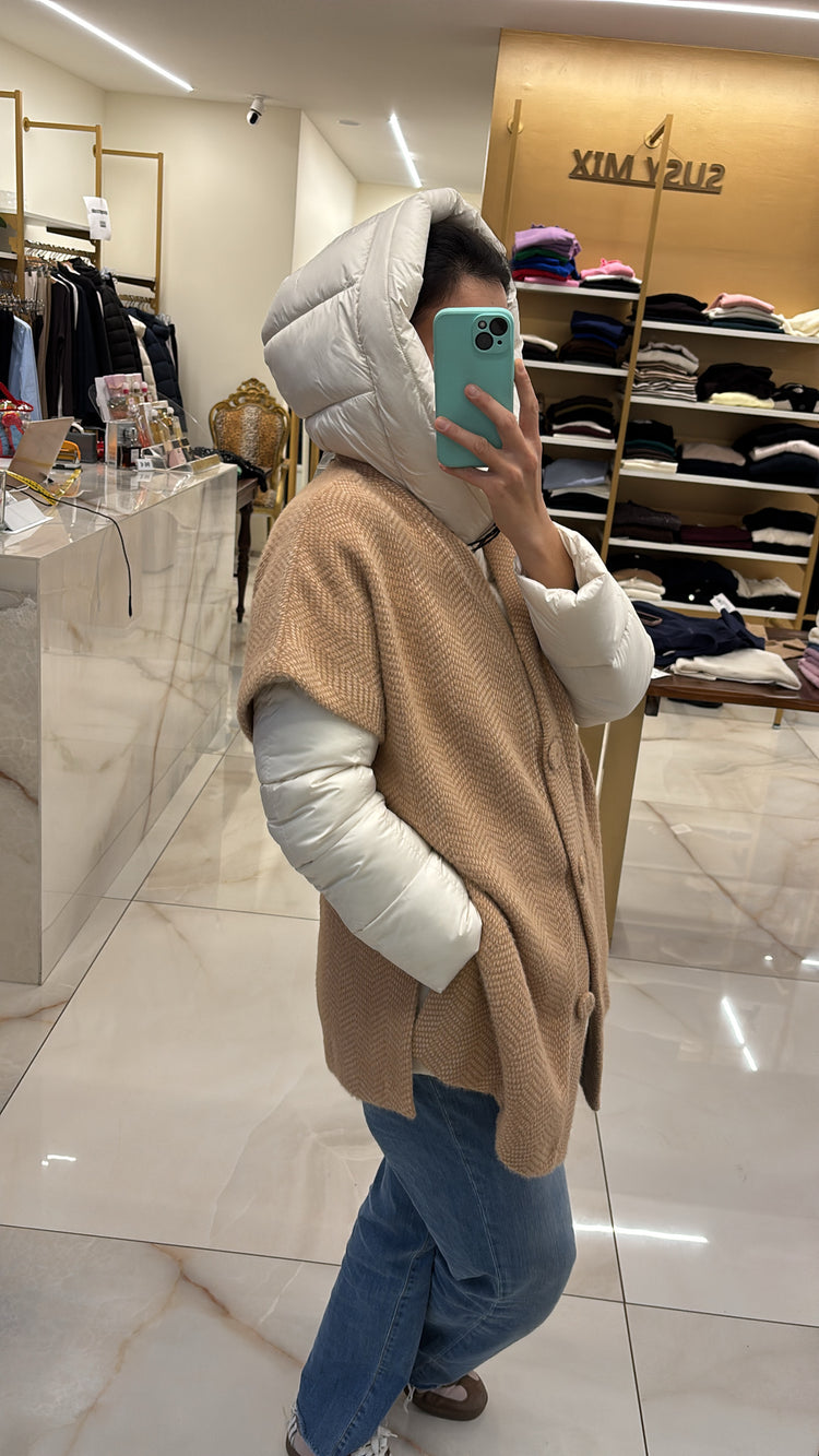 DANIEL & MAYER - CARDIGAN / CAPPA - TAUPE